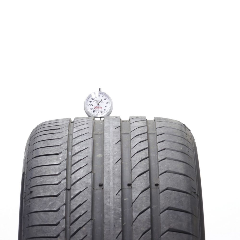 Set of (2) Used 285/40ZR22 Continental ContiSportContact 5P MO 106Y - 7-8/32 - Image 5