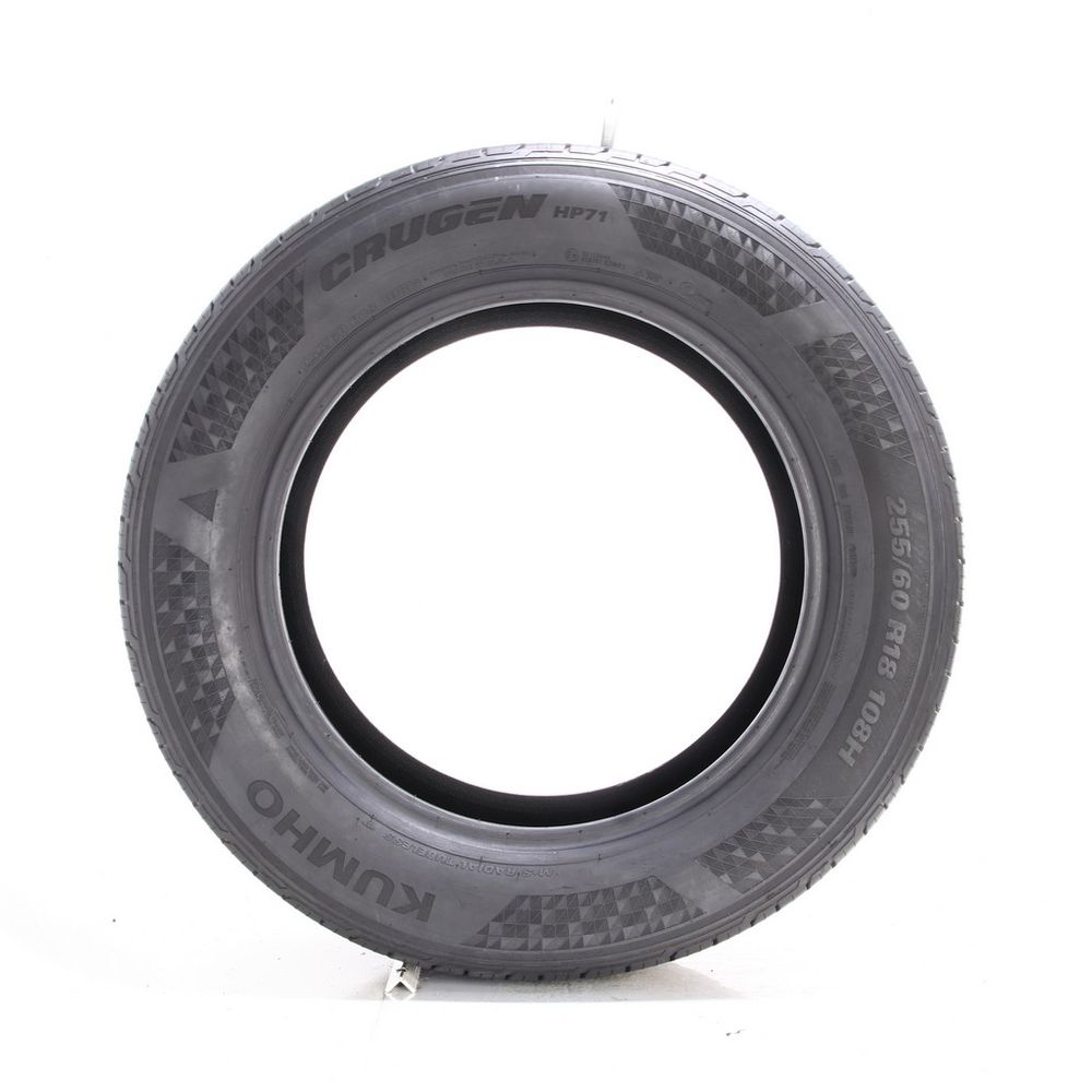 Set of (4) Used 255/60R18 Kumho Crugen HP71 108H - 5.5/32 - Image 3