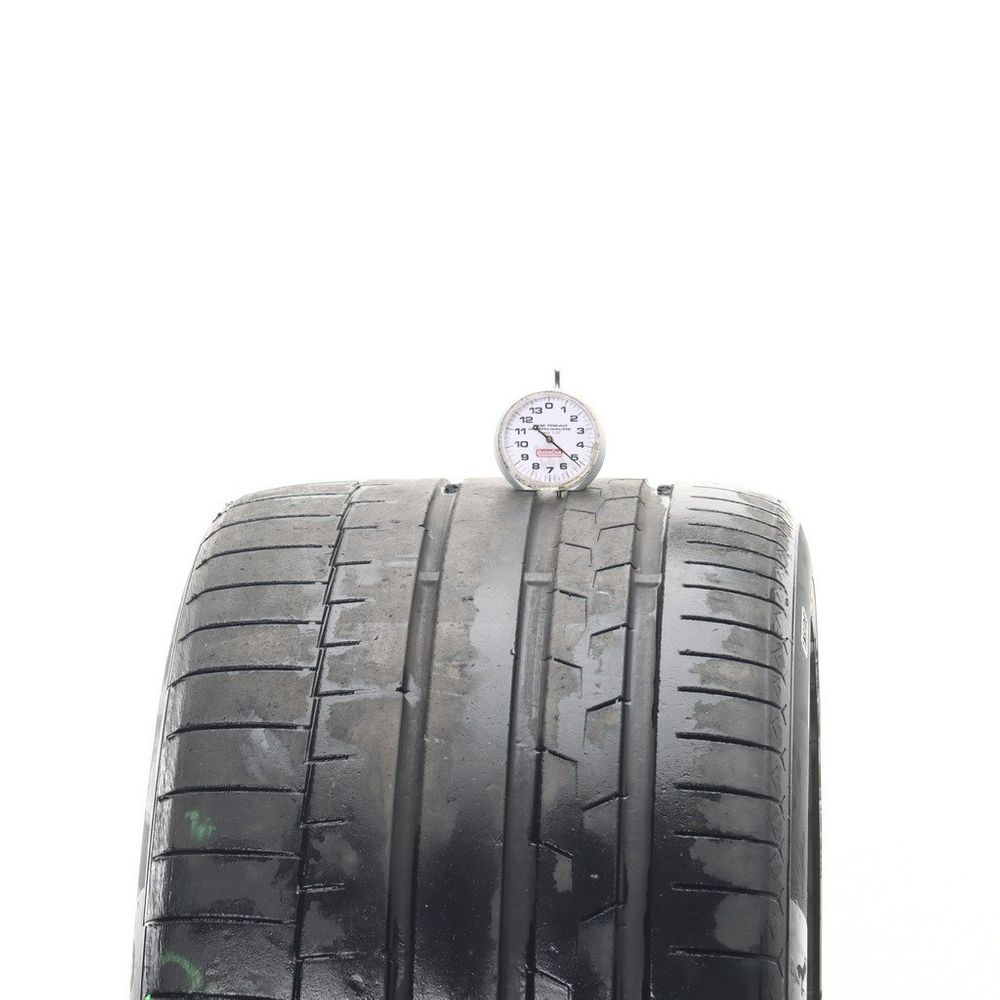 Set of (2) Used 275/35ZR19 Continental SportContact 6 100Y - 5-6.5/32 - Image 2