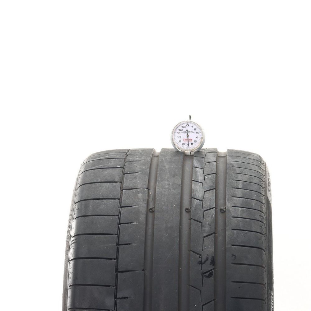 Set of (2) Used 275/35ZR19 Continental SportContact 6 100Y - 5-6.5/32 - Image 5