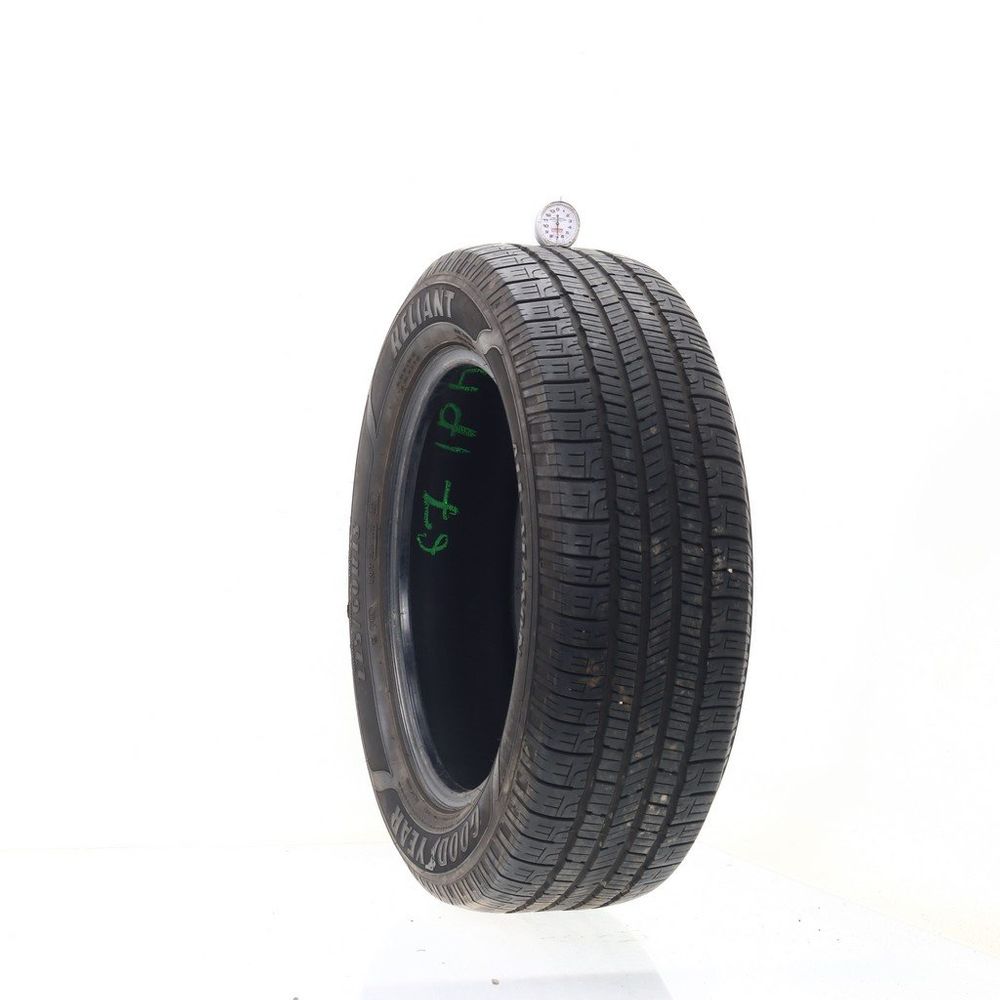 Set of (4) Used 225/60R18 Goodyear Reliant All-season 100V - 7/32 - Image 1