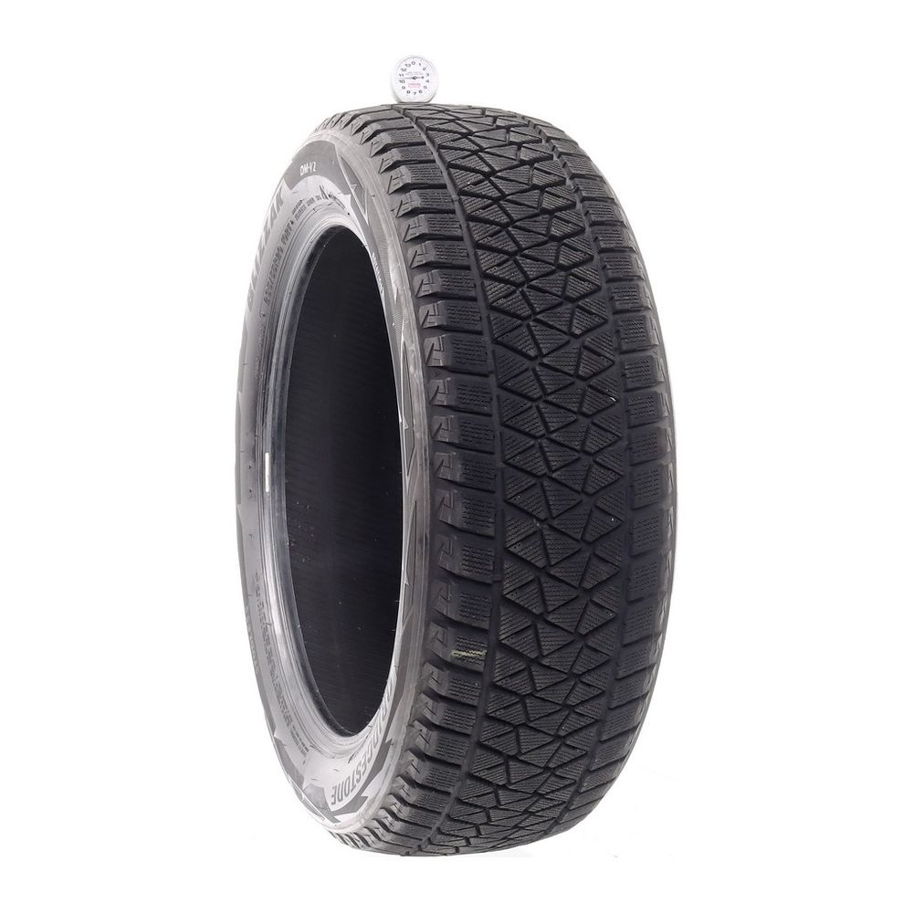 Set of (2) Used 235/55R20 Bridgestone Blizzak DM-V2 102T - 10.5/32 - Image 1