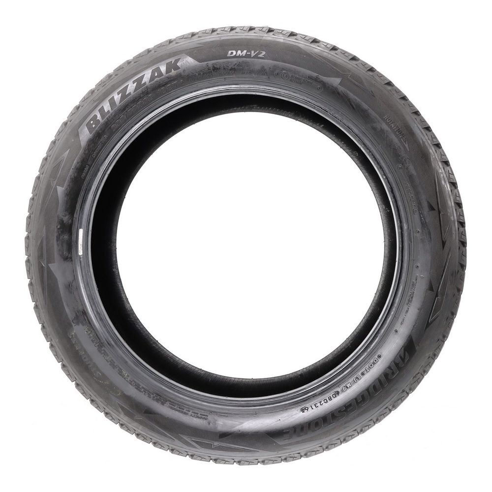 Set of (2) Used 235/55R20 Bridgestone Blizzak DM-V2 102T - 10.5/32 - Image 3