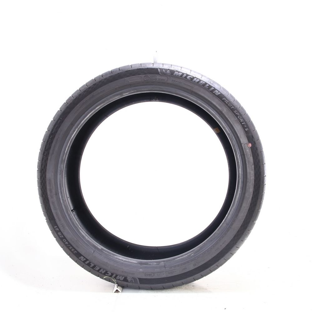 Set of (2) Used 255/40ZR21 Michelin Pilot Sport 4 S  Acoustic 102Y - 6.5/32 - Image 3