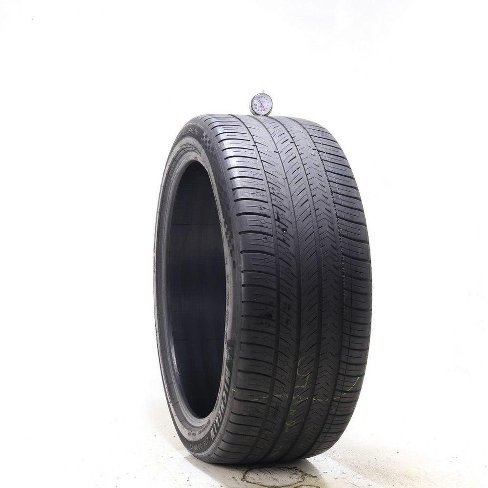 Set of (2) Used 275/40ZR22 Michelin Pilot Sport All Season 4 108Y - 5.5-7/32 - Image 1