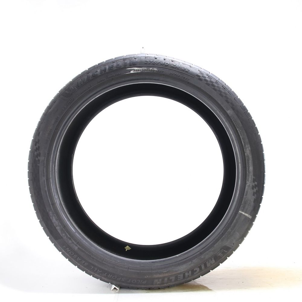 Set of (2) Used 275/40ZR22 Michelin Pilot Sport All Season 4 108Y - 5.5-7/32 - Image 6