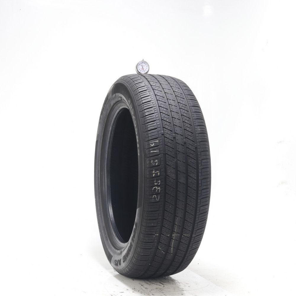 Set of (2) Used 235/55R19 Fuzion Touring A/S 101V - 6-7/32 - Image 1