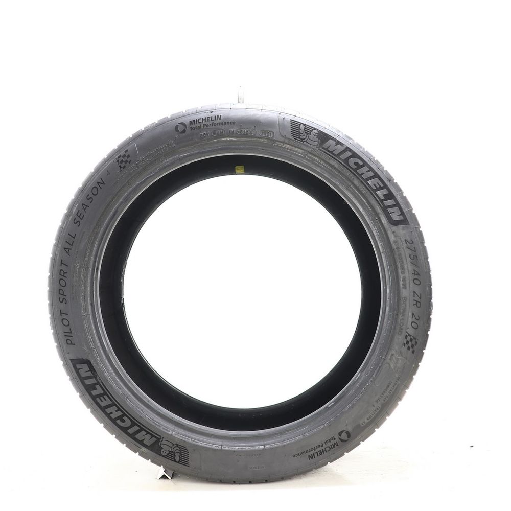 Set of (2) Used 275/40ZR20 Michelin Pilot Sport All Season 4 106Y - 9-9.5/32 - Image 6