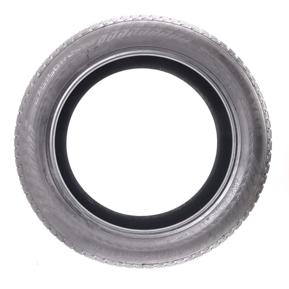 Set of (2) Used 275/50R22 Nokian Hakkapeliitta 10 SUV Studded 115T - 10-11/32 - Image 6