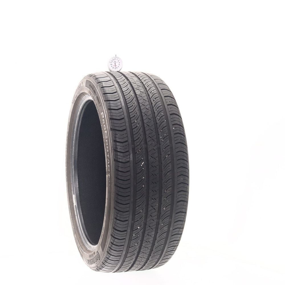 Set of (4) Used 245/40R19 Continental ProContact TX 94W - 6.5-7.5/32 - Image 1