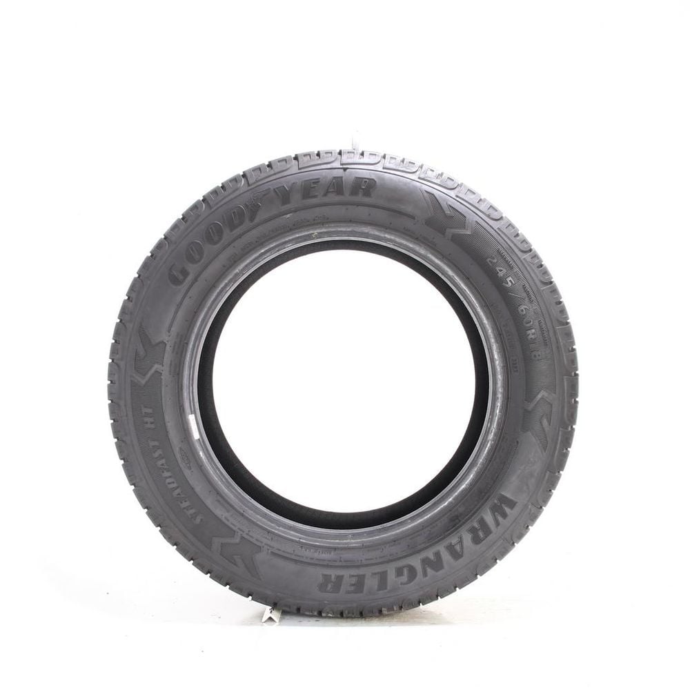 Set of (2) Used 245/60R18 Goodyear Wrangler Steadfast HT Kevlar 105H - 10.5-11.5/32 - Image 6