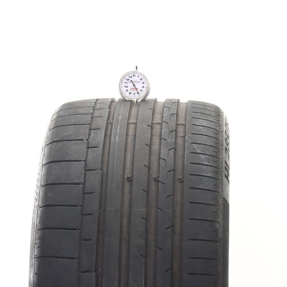 Used 285/35R22 Continental SportContact 6 AO1 ContiSilent 109Y - 5.5/32 - Image 2