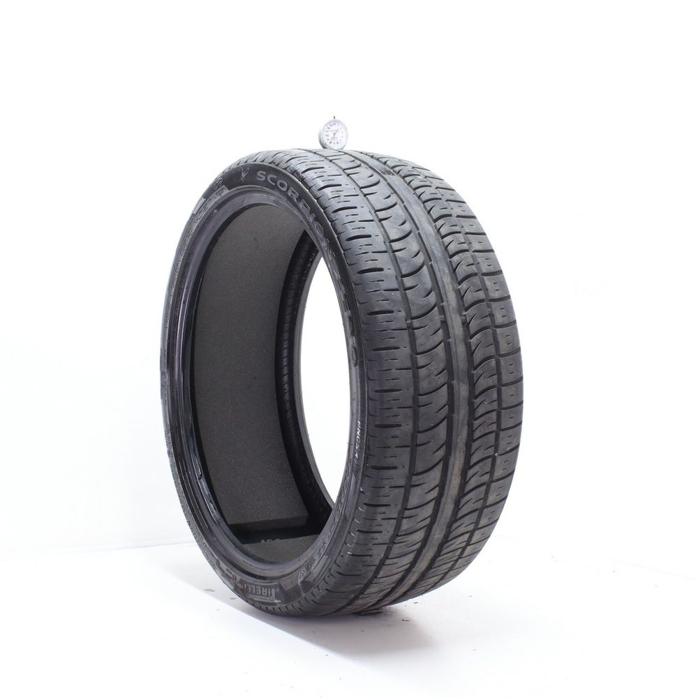 Set of (2) Used 265/35ZR22 Pirelli Scorpion Zero Asimmetrico PNCS TO 102W - 8-8.5/32 - Image 4