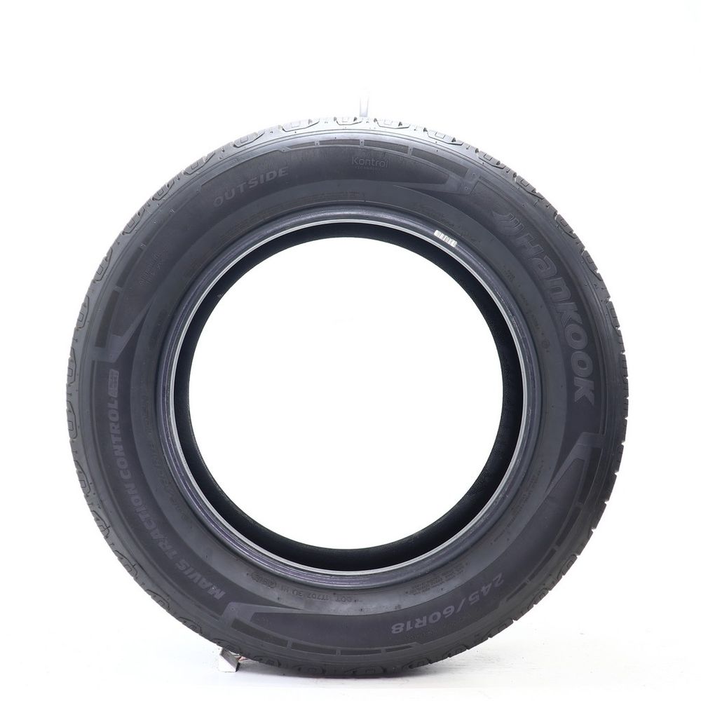 Set of (2) Used 245/60R18 Hankook Mavis Traction Control 4Season 105H - 6.5-7/32 - Image 6