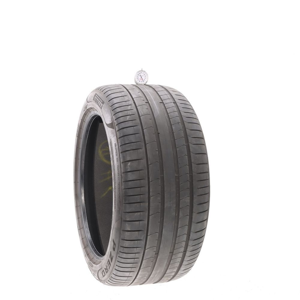 Set of (4) Used 285/40R19 Pirelli P Zero PZ4 TO Elect PNCS 107Y - 5-5.5/32 - Image 4