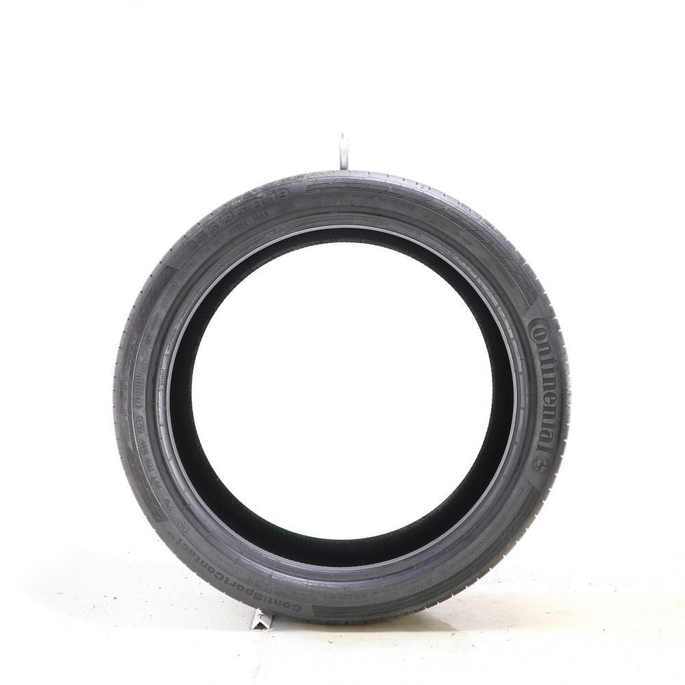 Set of (2) Used 255/35R19 Continental ContiSportContact 5P AO 96Y - 5-5.5/32 - Image 8