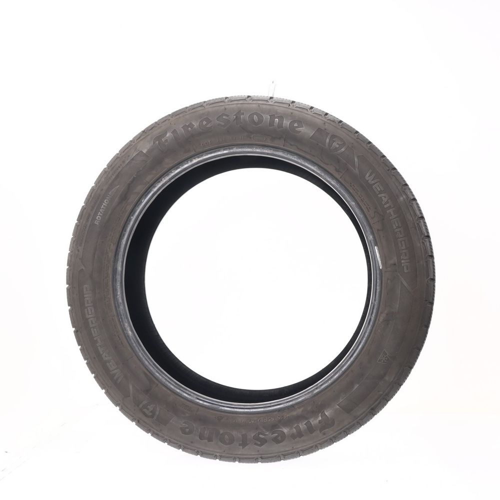 Set of (2) Used 235/55R19 Firestone WeatherGrip 101H - 6/32 - Image 3