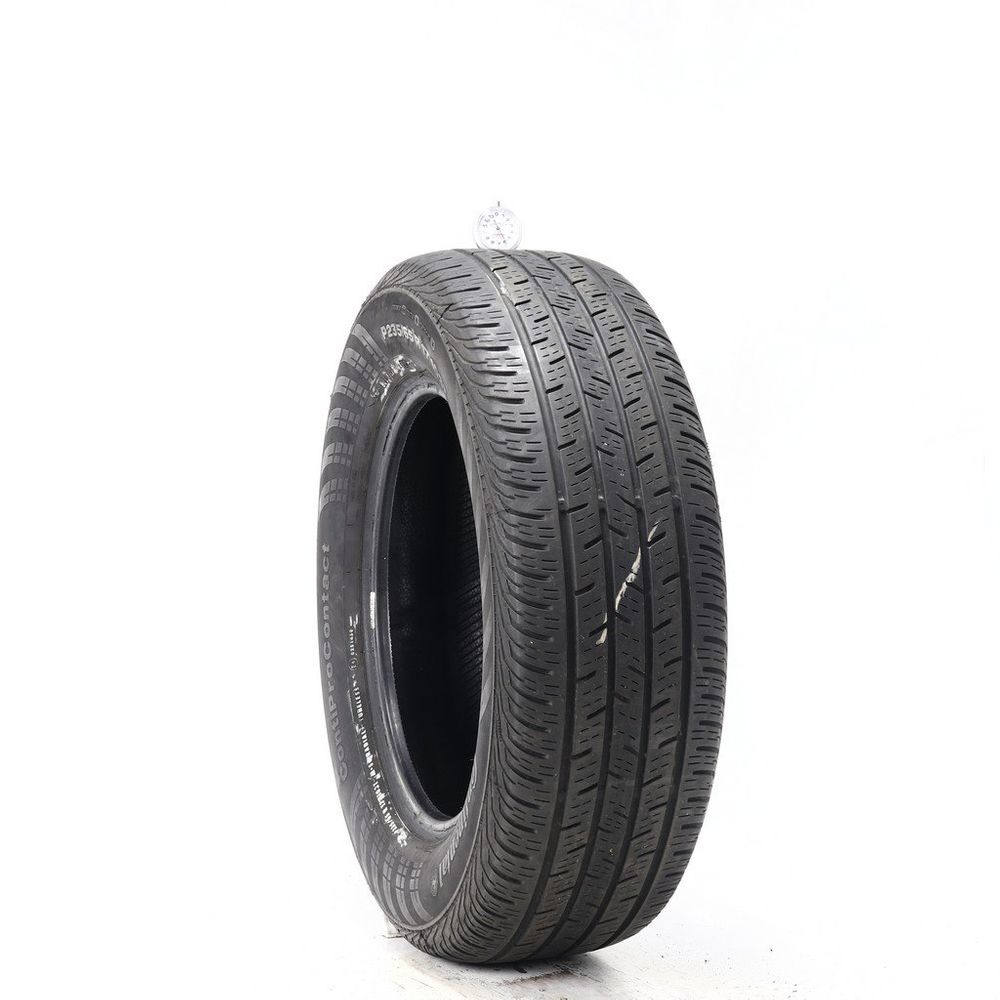 Set of (2) Used 235/65R17 Continental ContiProContact 103T - 6-6.5/32 - Image 1