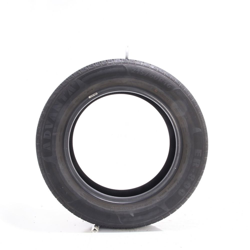 Set of (2) Used 215/60R16 Advanta ER-800 95V - 7.5/32 - Image 3
