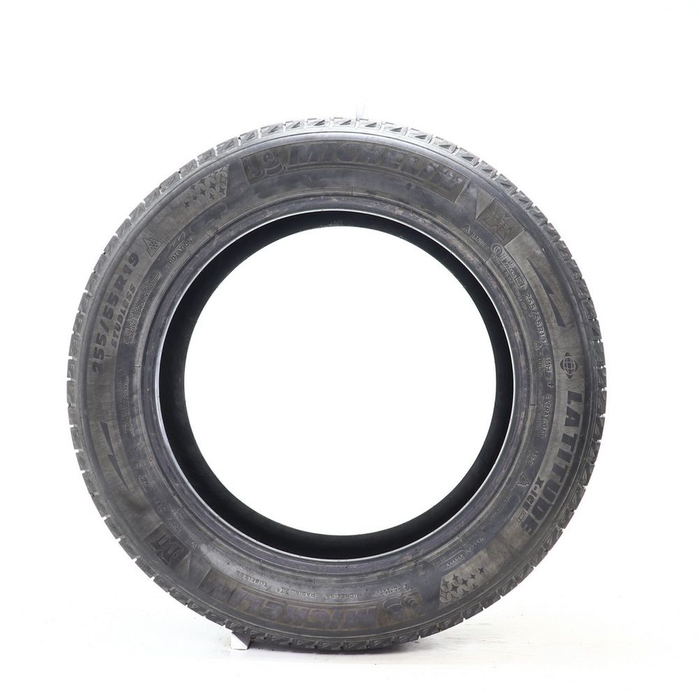 Set of (2) Used 255/55R19 Michelin Latitude X-Ice Xi2 111H - 6-6.5/32 - Image 3