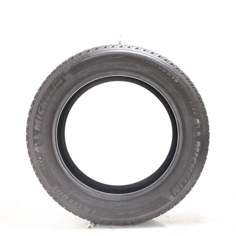 Set of (2) Used 255/55R19 Michelin Latitude X-Ice Xi2 111H - 6-6.5/32 - Image 6