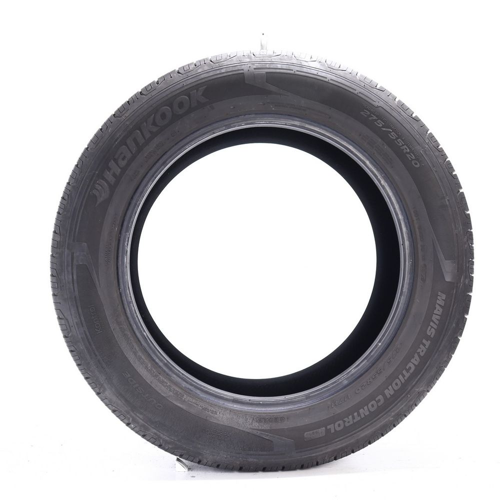 Set of (2) Used 275/55R20 Hankook Mavis Traction Control 4Season 117H - 6-7/32 - Image 3