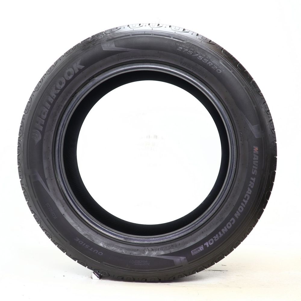 Set of (2) Used 275/55R20 Hankook Mavis Traction Control 4Season 117H - 6-7/32 - Image 6