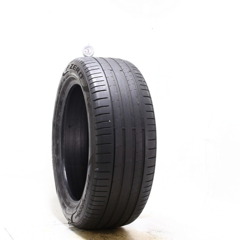 Set of (2) Used 275/45R20 Pirelli P Zero PZ4 Run Flat 110Y - 6-7/32 - Image 1