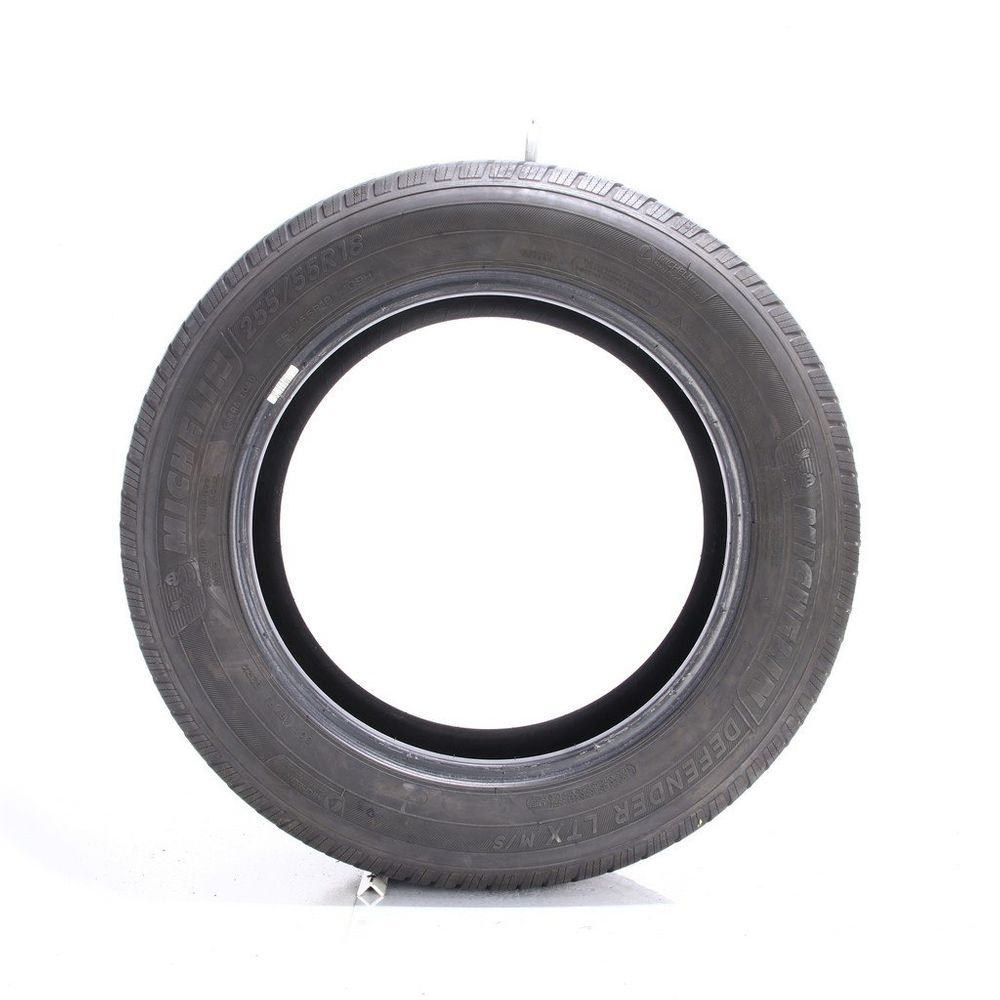 Set of (4) Used 255/55R18 Michelin Defender LTX M/S 109H - 6.5-8/32 - Image 3