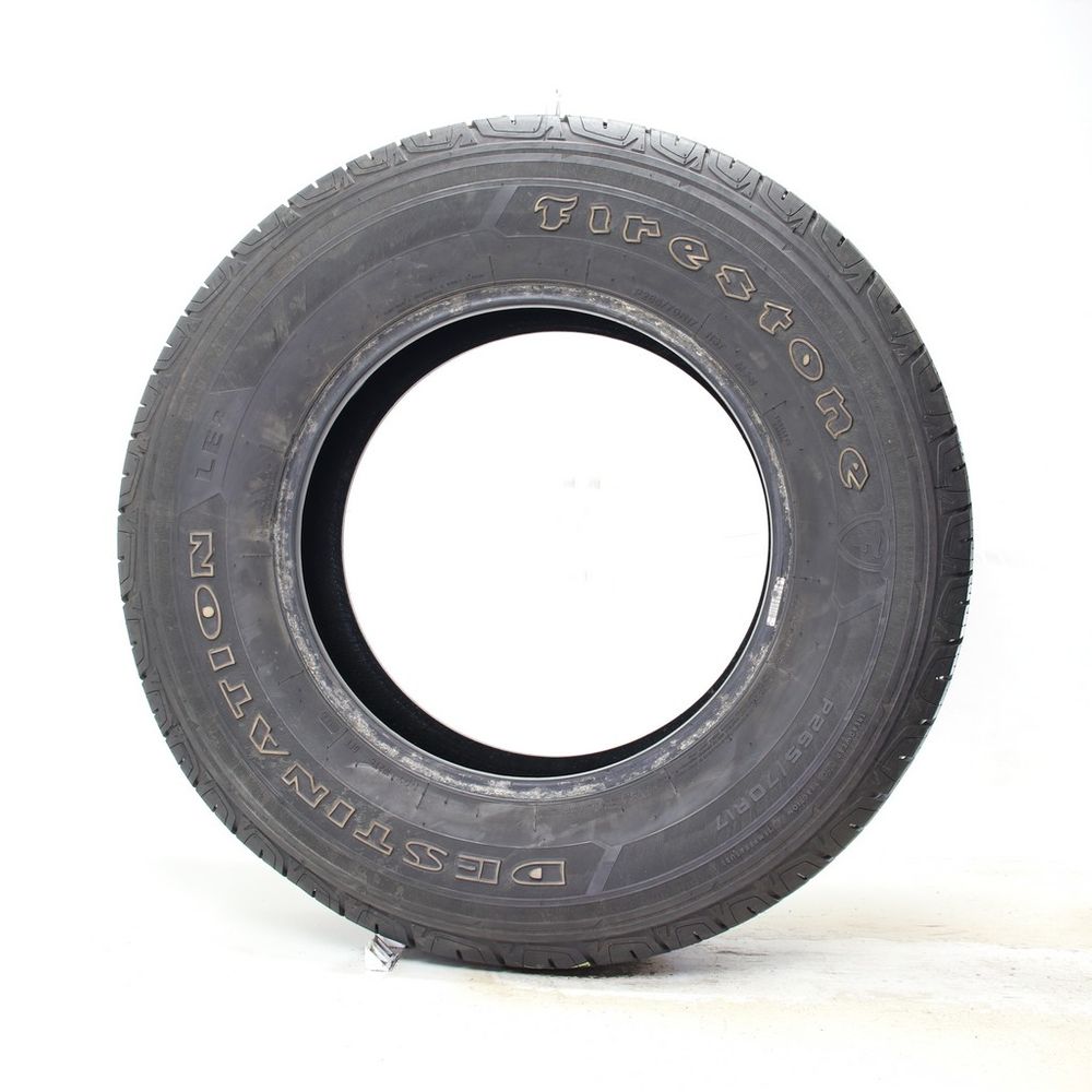 Set of (2) Used P 265/70R17 Firestone Destination LE2 113T - 6-6.5/32 - Image 3