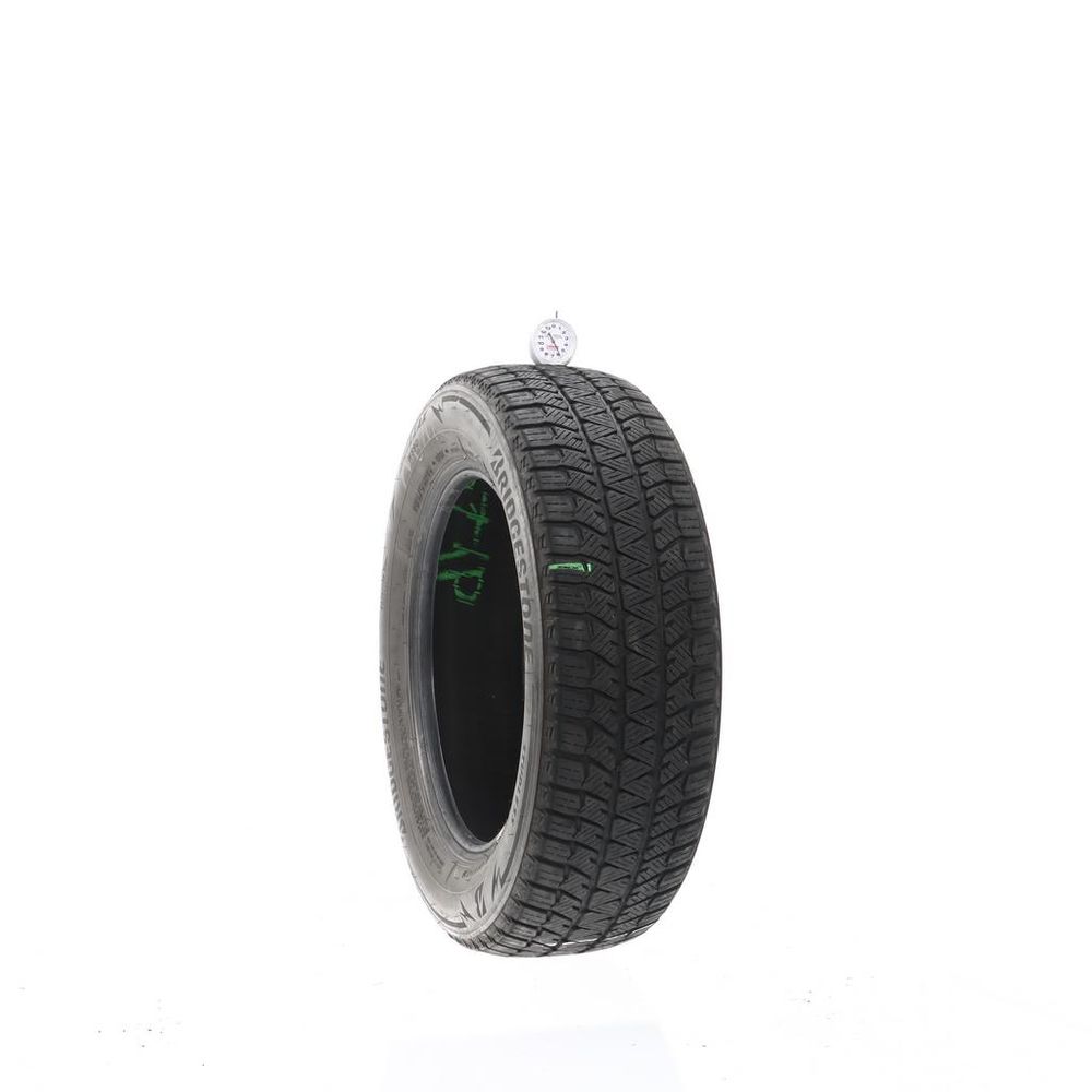 Set of (2) Used 185/65R15 Bridgestone Blizzak WS90 Studless 88T - 5.5-7/32 - Image 1