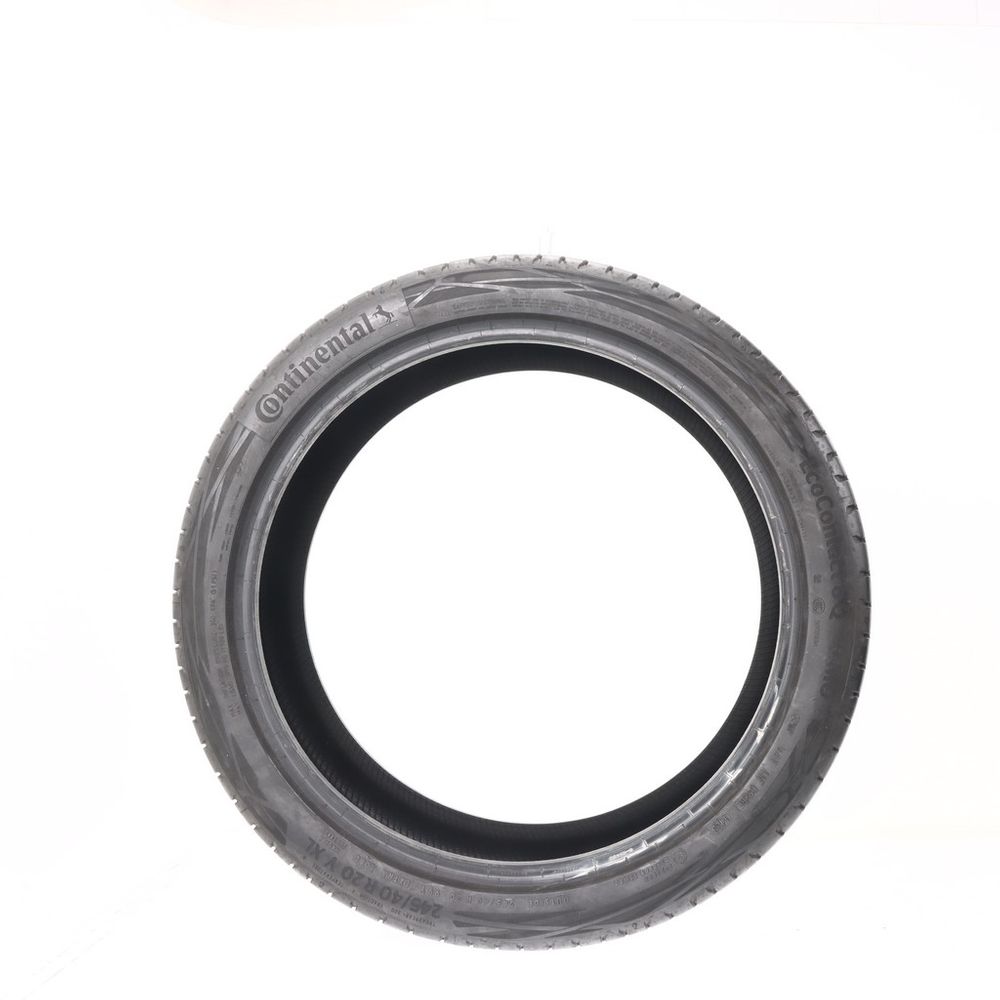 Set of (2) Used 245/40R20 Continental EcoContact 6Q MO 99Y - 7-7.5/32 - Image 6