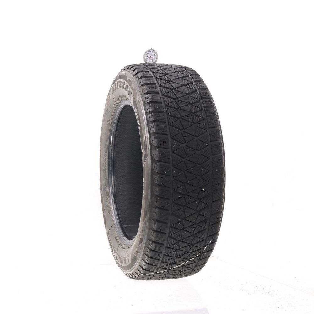 Set of (2) Used 245/60R18 Bridgestone Blizzak DM-V2 105S - 9-9.5/32 - Image 1