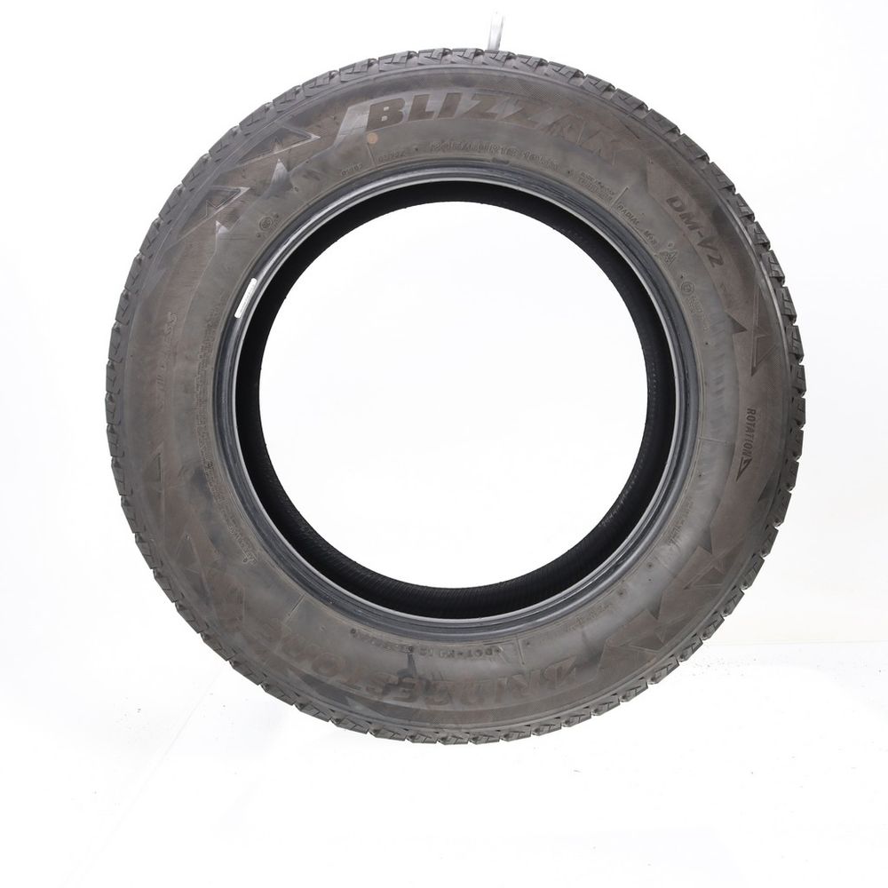 Set of (2) Used 245/60R18 Bridgestone Blizzak DM-V2 105S - 9-9.5/32 - Image 3