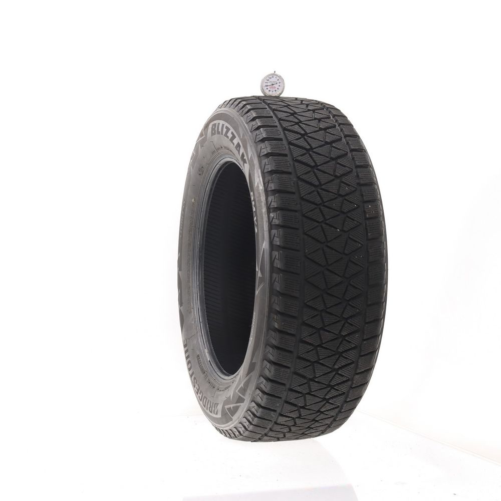 Set of (2) Used 245/60R18 Bridgestone Blizzak DM-V2 105S - 9-9.5/32 - Image 4