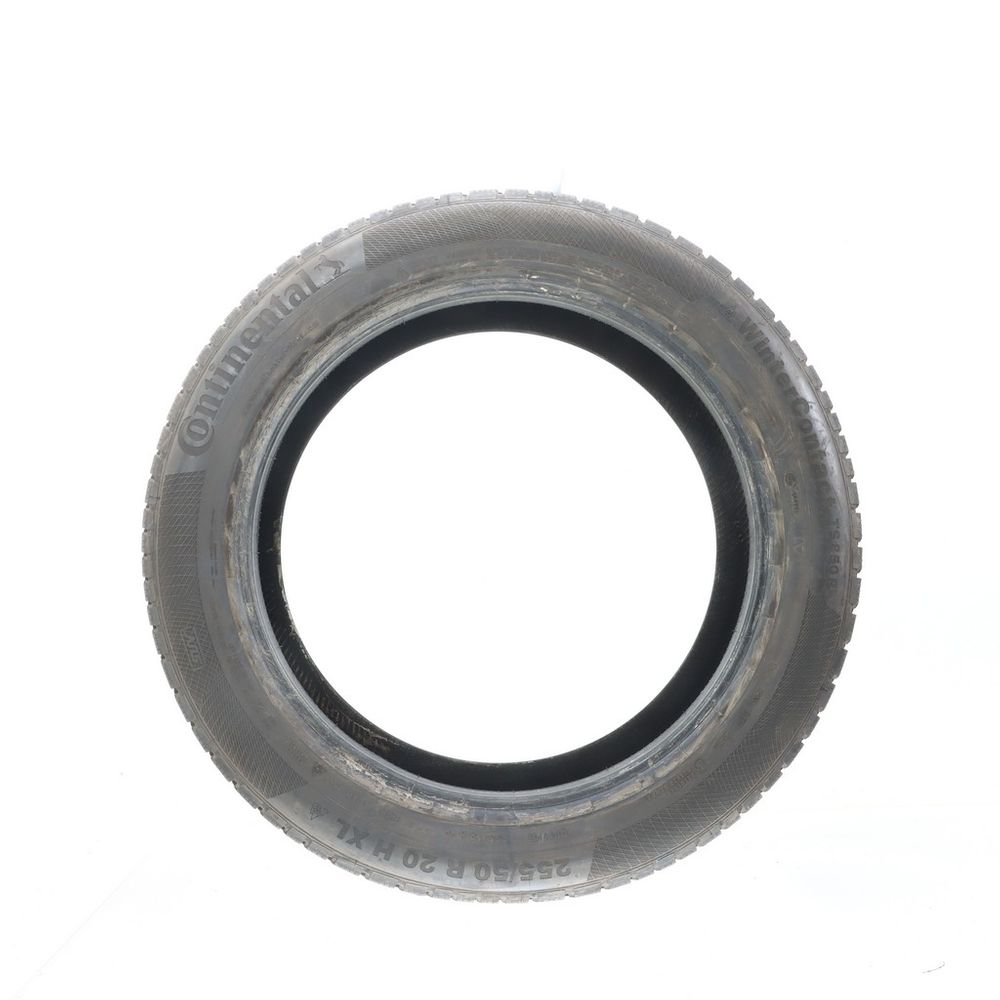 Used 255/50R20 Continental WinterContact TS850P AO 109H - 10/32 - Image 3