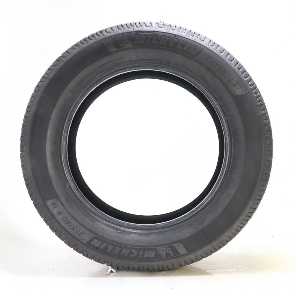 Set of (2) Used 255/60R19 Michelin Defender 2 109H - 9-10.5/32 - Image 3