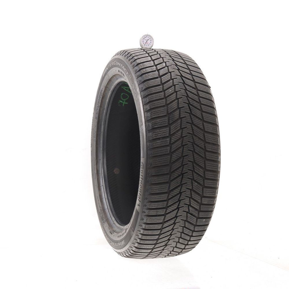 Set of (2) Used 245/50R20 Continental WinterContact SI 105H - 8/32 - Image 1