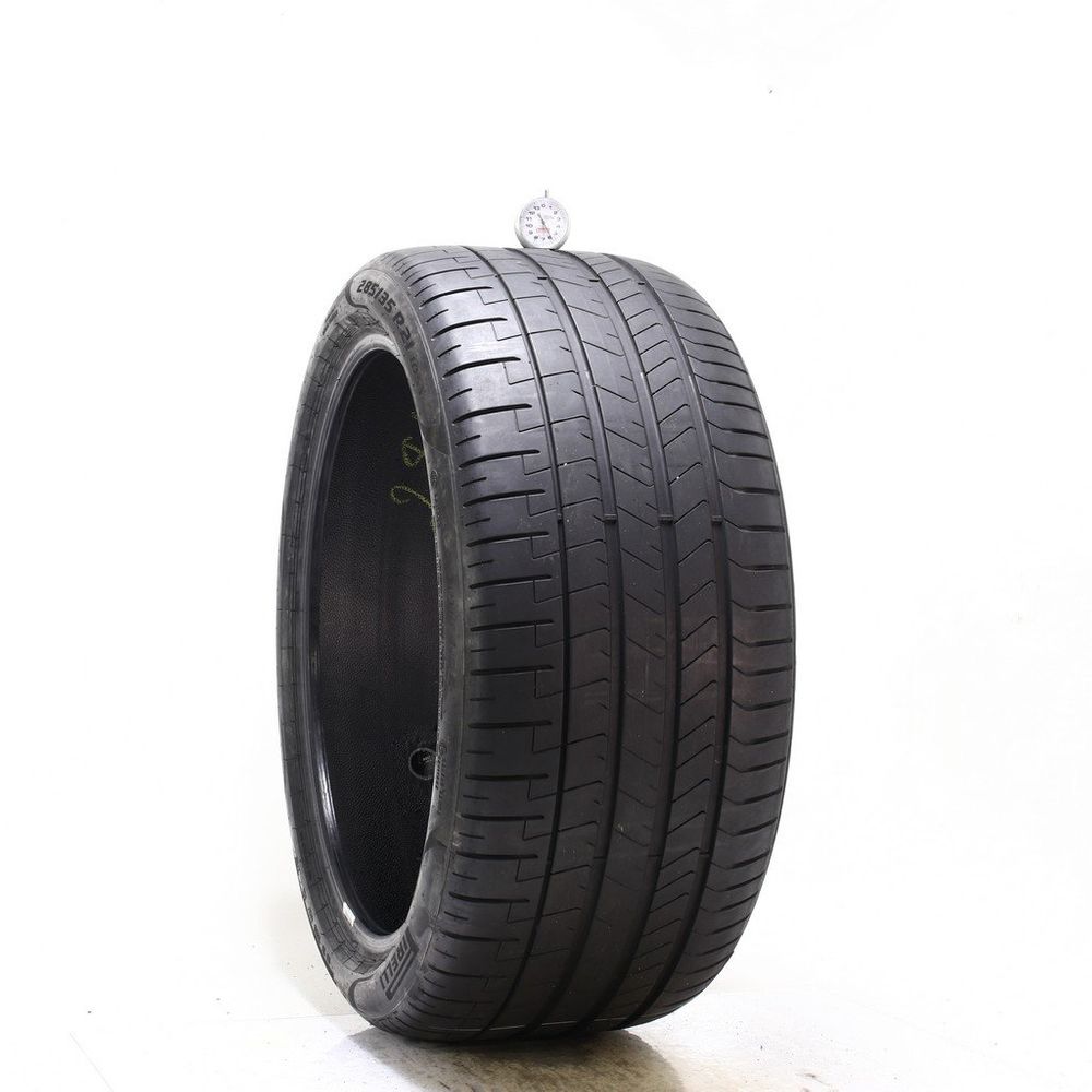 Used 285/35R21 Pirelli P Zero PZ4 105Y - 5.5/32 - Image 1