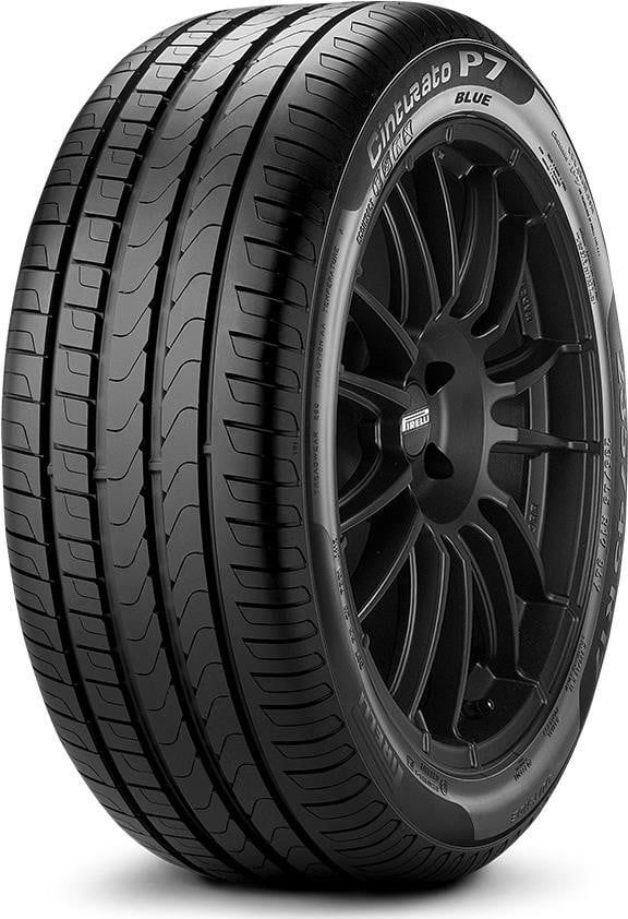 Set of (2) New 245/45R20 Pirelli Cinturato P7 Blue 103Y - Image 1