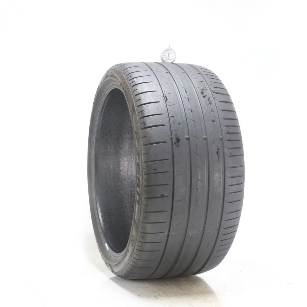 Set of (2) Used 305/30ZR21 Pirelli P Zero PZ4 NA1 100Y - 6.5/32 - Image 1