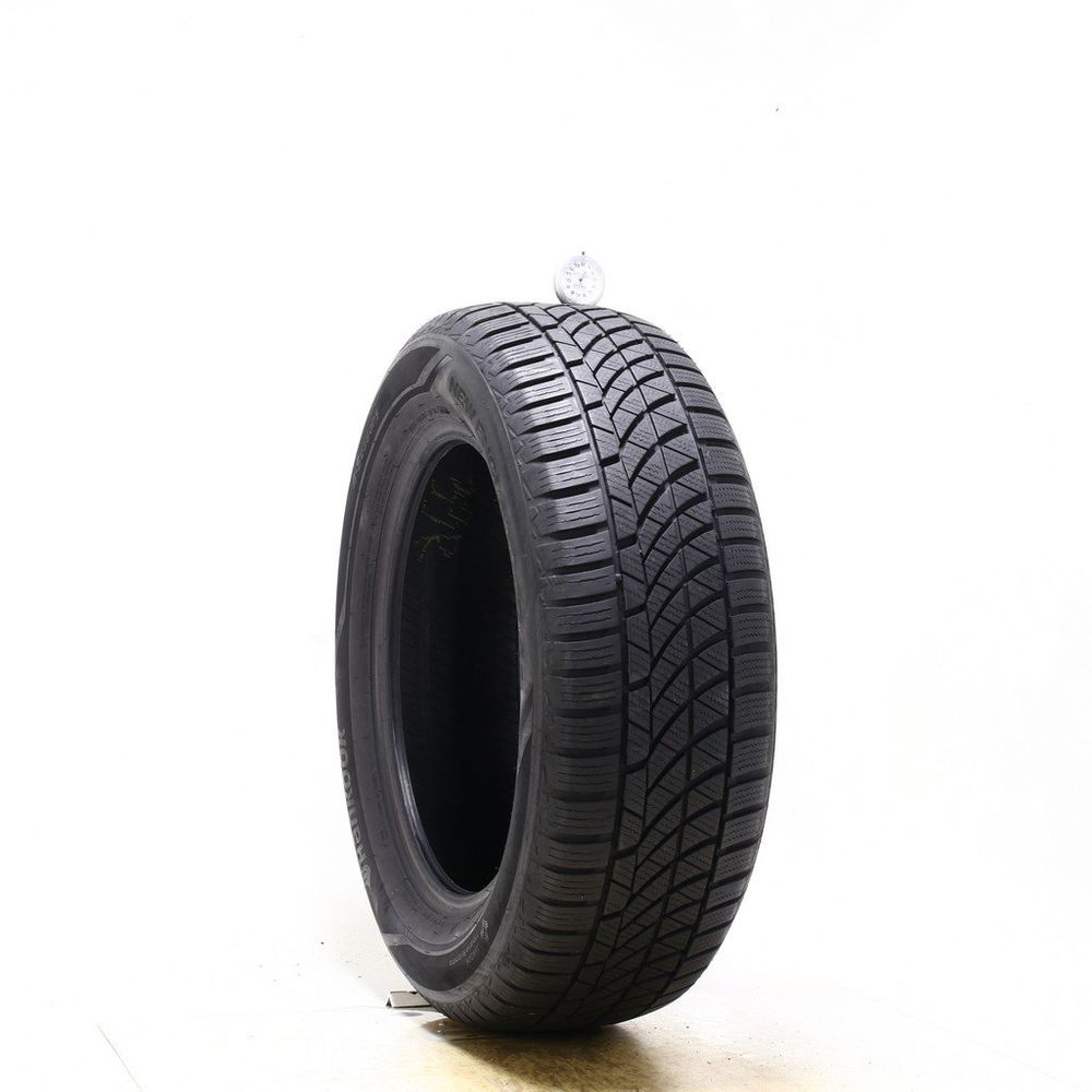 Set of (4) Used 225/60R17 Hankook New Englander 4s 99H - 7.5/32 - Image 1