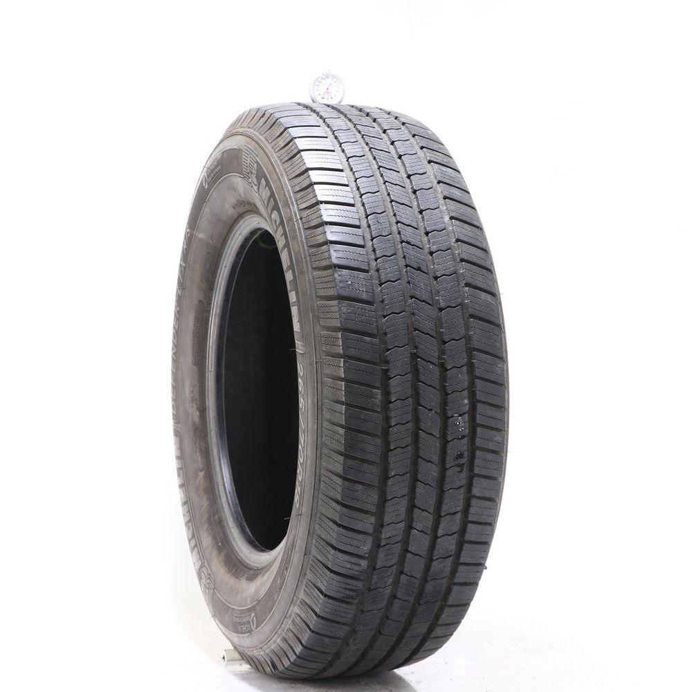 Set of (2) Used 265/70R18 Michelin Defender LTX M/S 116T - 8-8.5/32 - Image 1