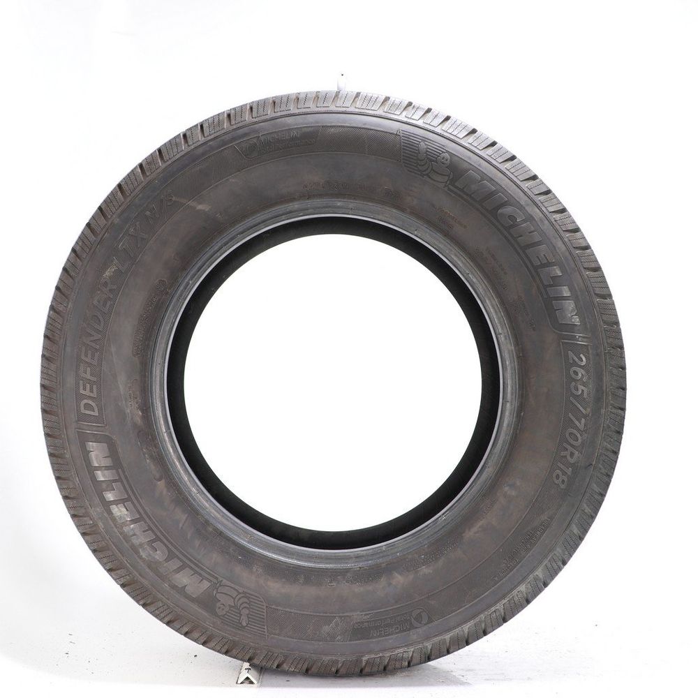 Set of (2) Used 265/70R18 Michelin Defender LTX M/S 116T - 8-8.5/32 - Image 3