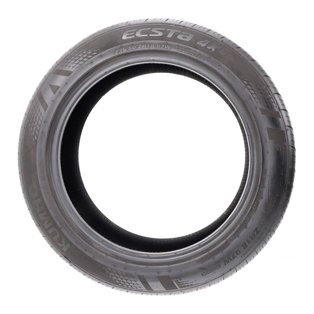 Set of (2) Used 235/50ZR18 Kumho Ecsta 4X II 97W - 7.5-8.5/32 - Image 6