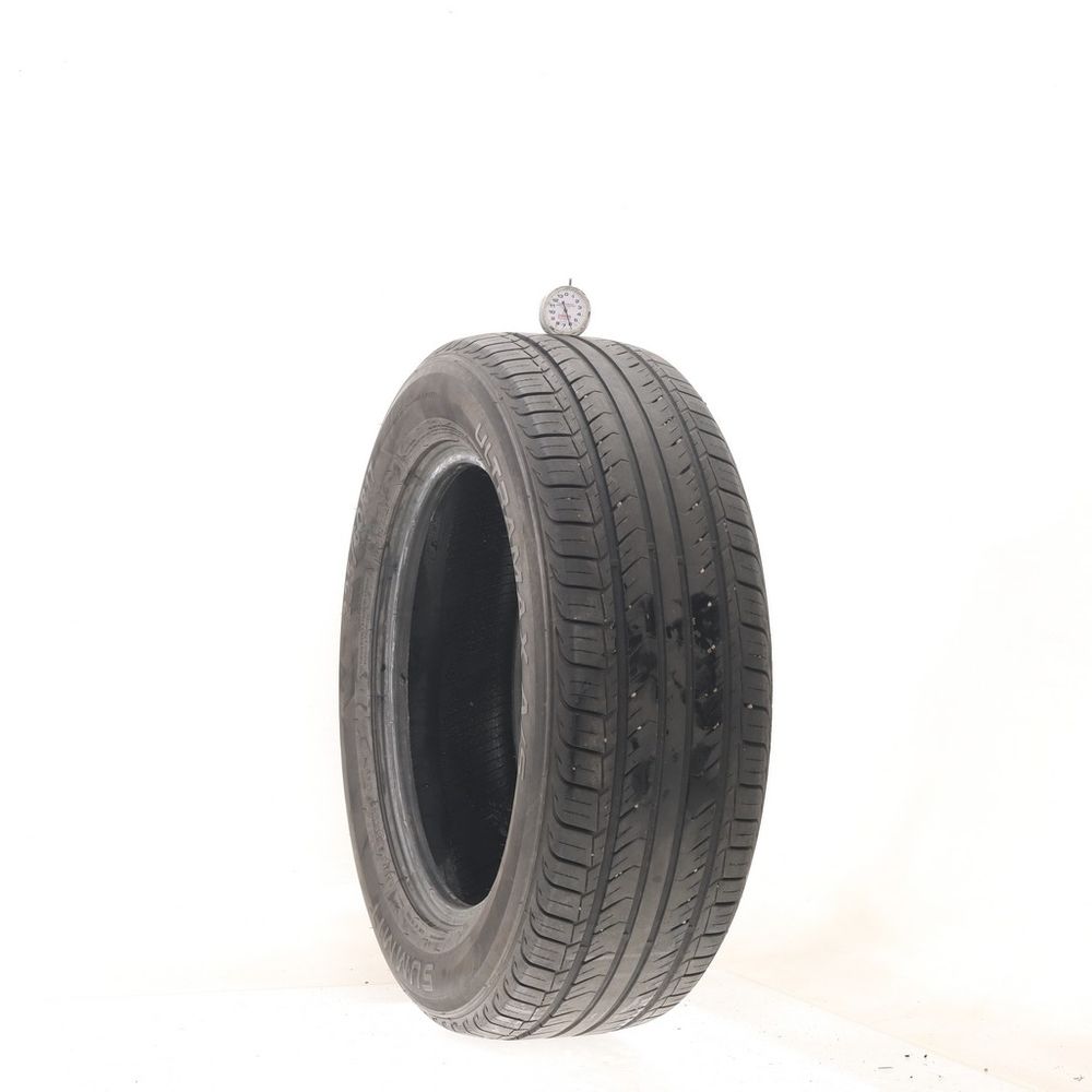Set of (2) Used 225/60R17 Summit Ultramax A/S 99H - 6-7/32 - Image 1