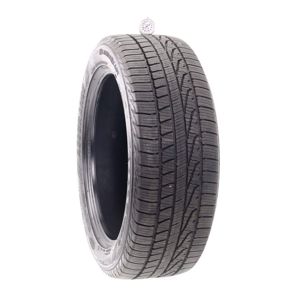 Set of (2) Used 245/50R20 Goodyear Assurance WeatherReady 102H - 9-10/32 - Image 1