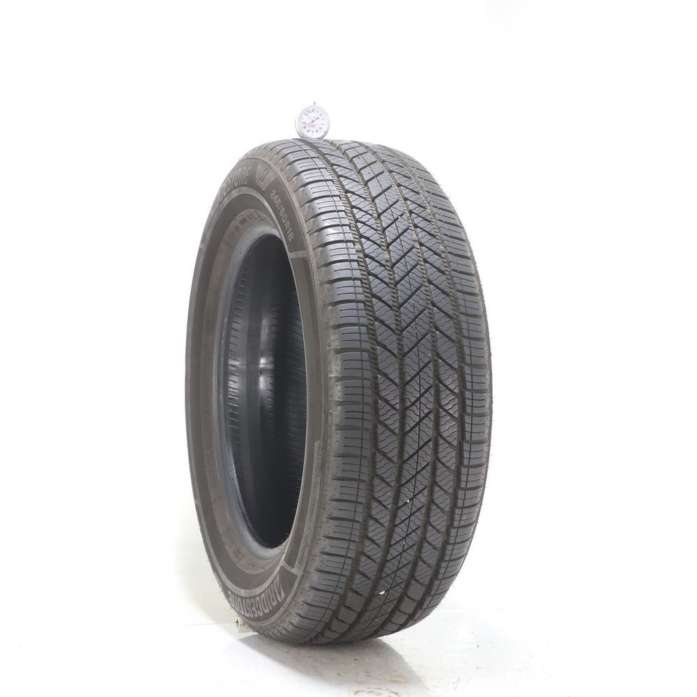 Set of (2) Used 245/60R18 Bridgestone Alenza AS Ultra 105V - 9/32 - Image 1