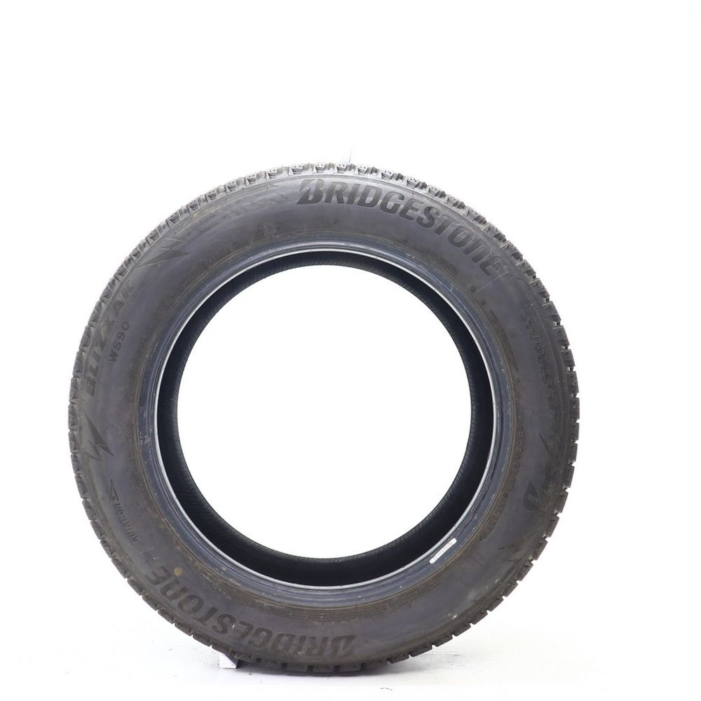 Set of (2) Used 225/55R17 Bridgestone Blizzak WS90 Studless 97H - 10-11/32 - Image 3