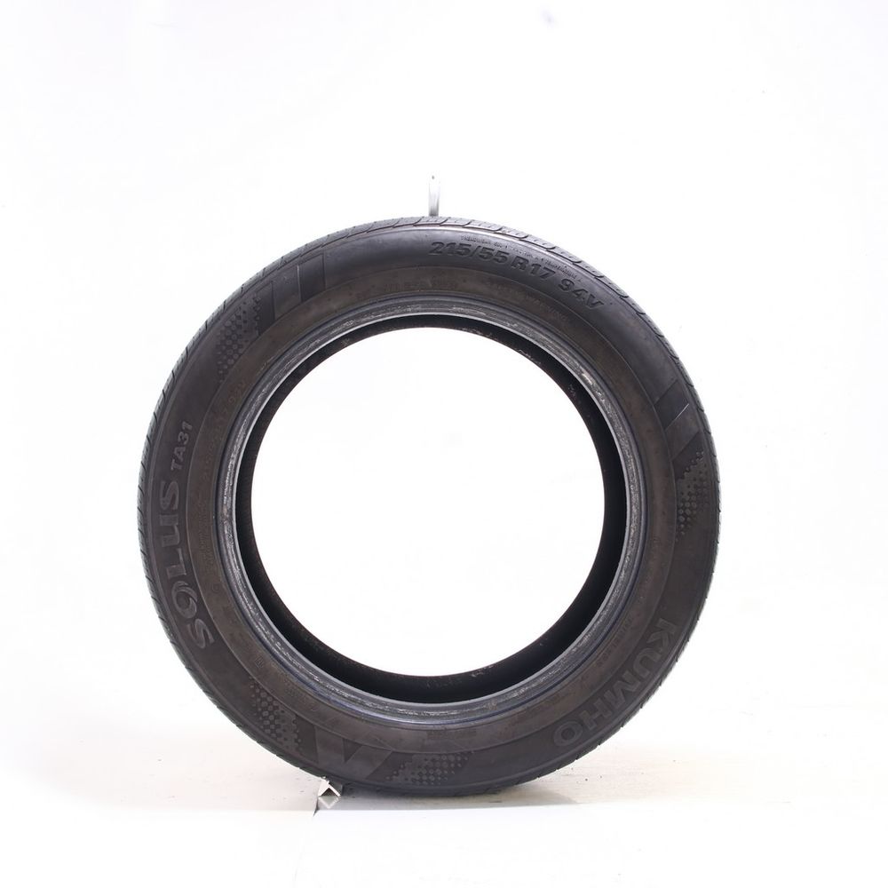 Set of (4) Used 215/55R17 Kumho Solus TA31 94V - 7.5-8.5/32 - Image 6